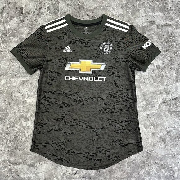 Adidas Womens Manchester United 2020-21 Away Football Jersey Size Medium Soccer - Picture 1 of 6